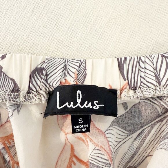 Lulus Sun Drenched Daydream Beige Floral Print Off the Shoulder Dress - Picture 12 of 14